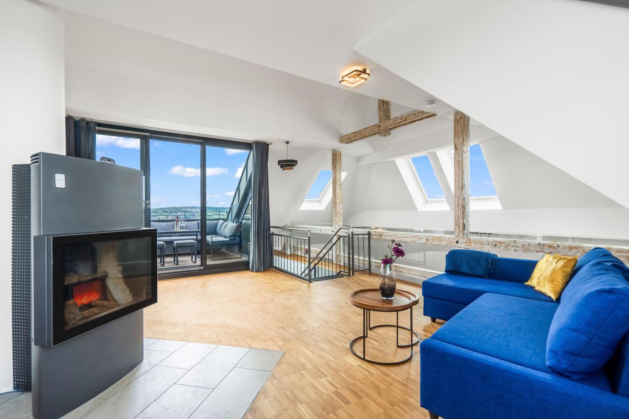 Dnd Design Loft I 170Qm I Parken I Balkon I Workstation I Netflix I Kaffee I Waschmaschine I Trockner I Xbox I Ausblick Διαμέρισμα Βίρτσμπουργκ Εξωτερικό φωτογραφία